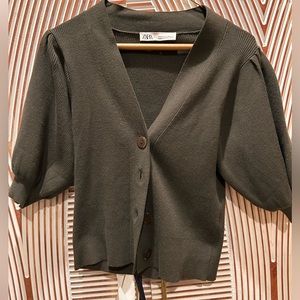 Cropped Zara Cardigan